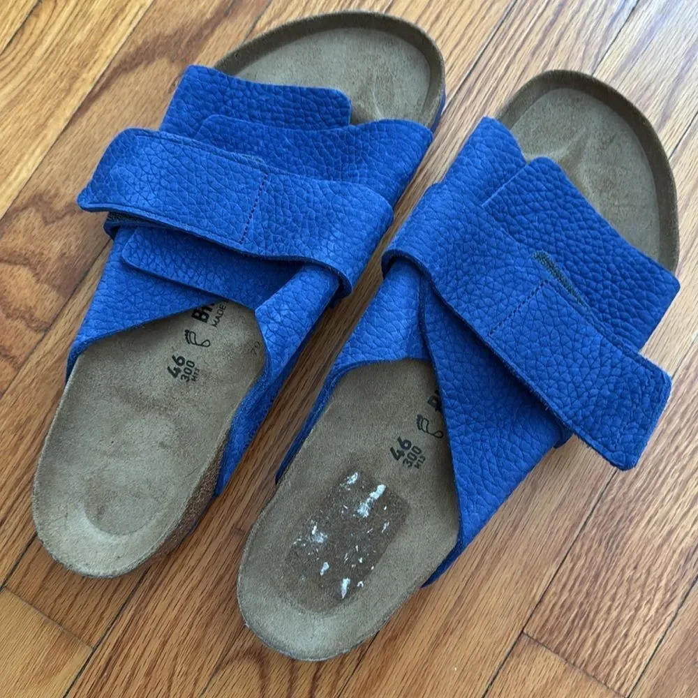 BIRKENSTOCK KYOTO NU DESERT BUCK Size EU 46 Royal Blue